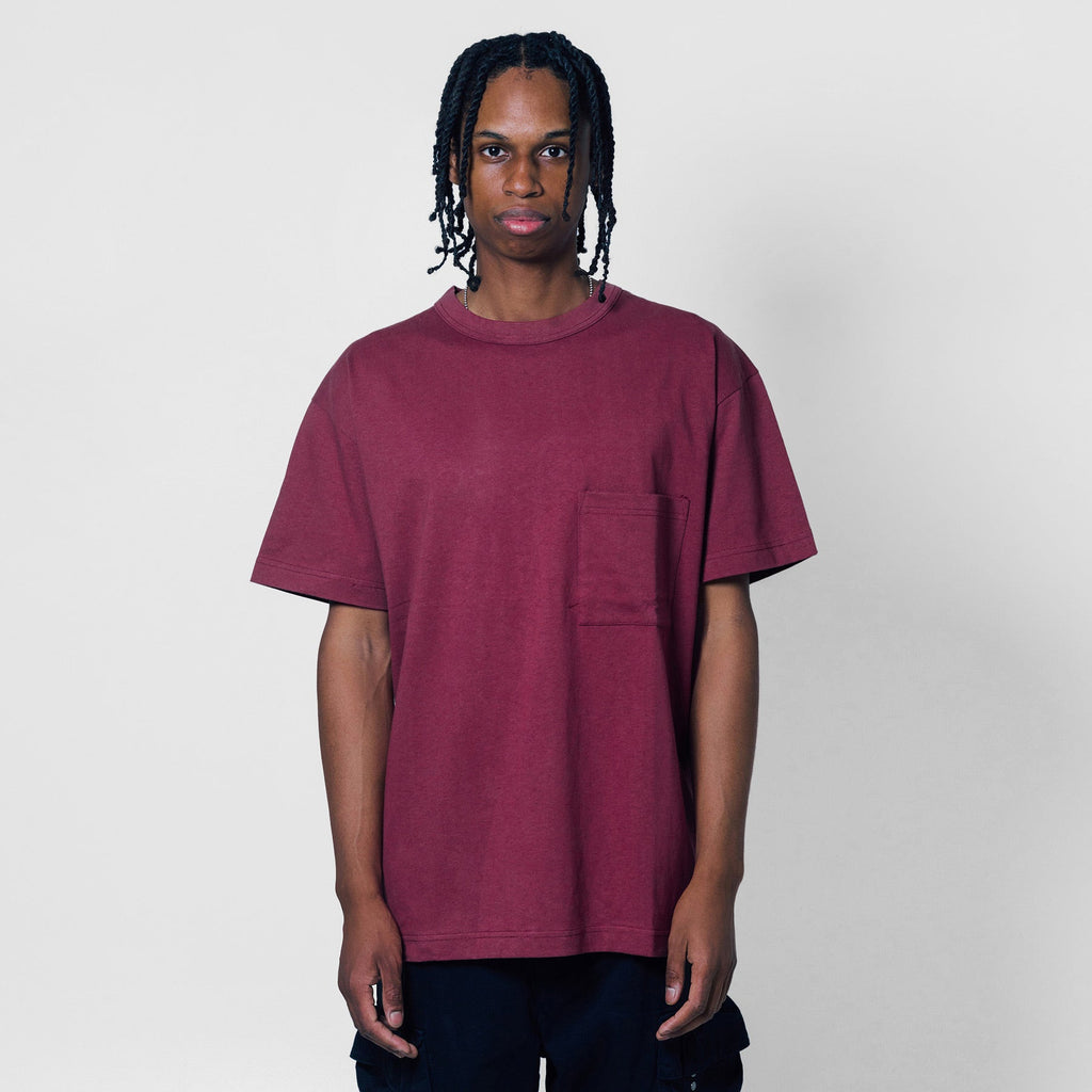 Jersey Braque Pocket Tee - Grey