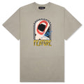 Love Me To Death Tee - Oil Green
