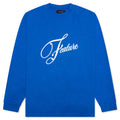 Ornate L/S Tee - Dazzling Blue