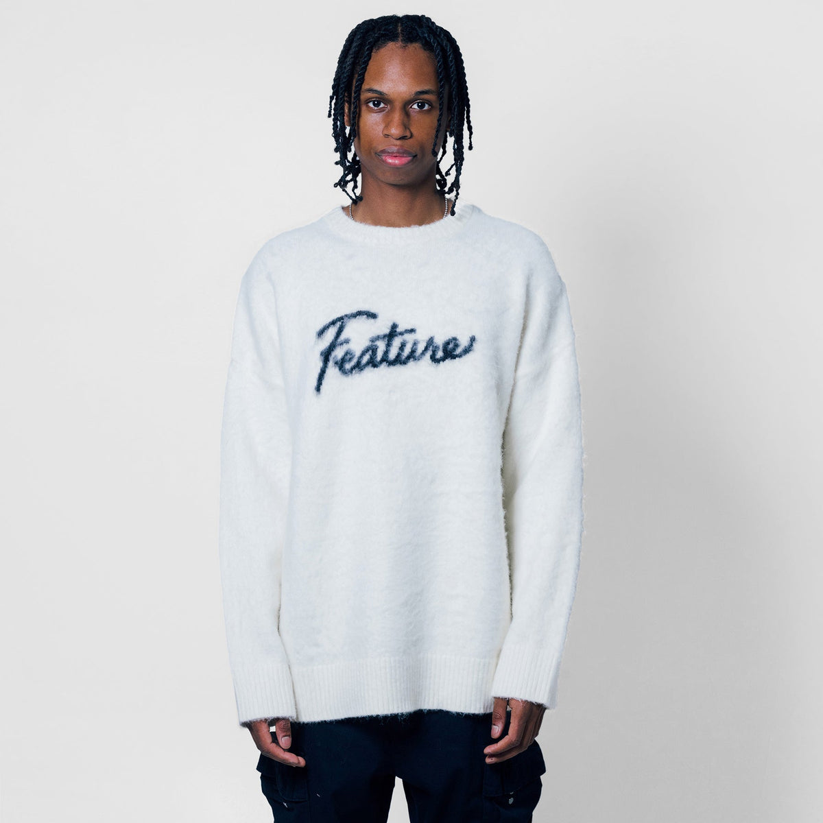 Script Logo Sweater - Green