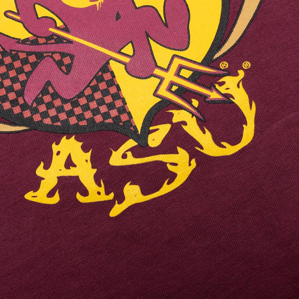 ASU Crest Tee - Maroon