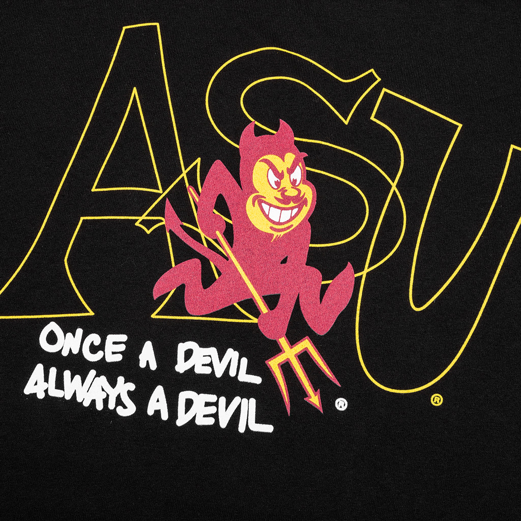 ASU Fork Em Devils Tee - Black