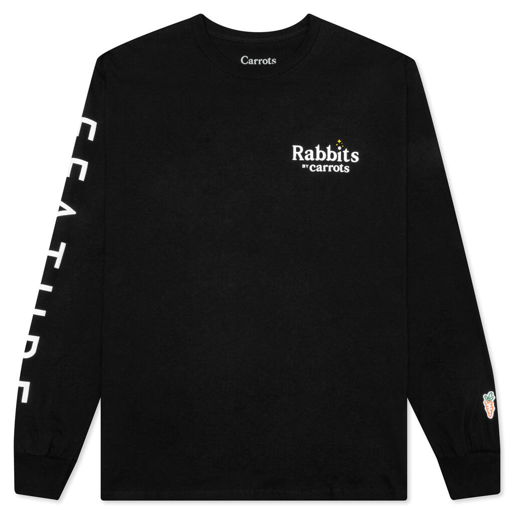 Carrots x Freddie Gibbs Rabbit Hat L/S Tee - Black