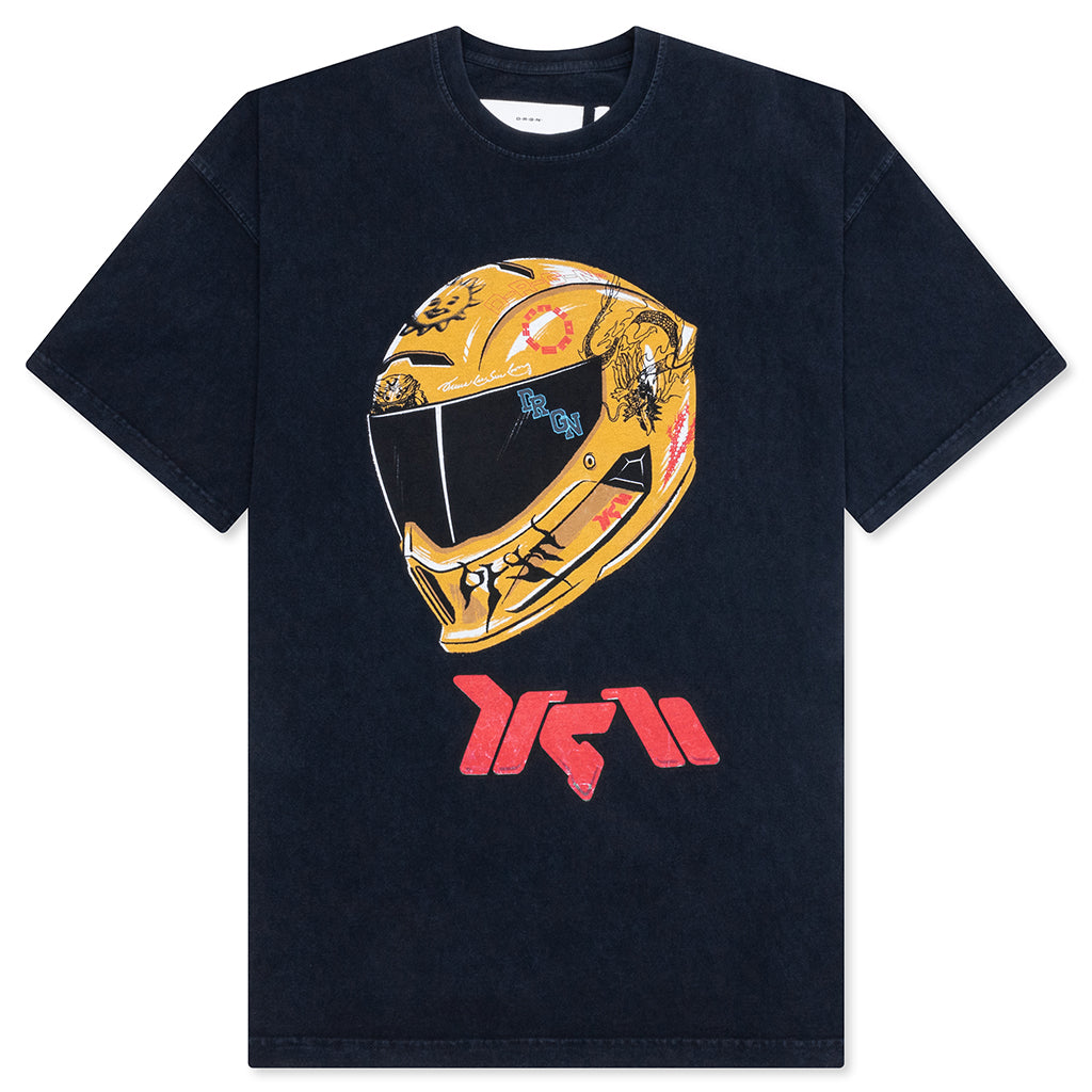 Helmet Tee - Vintage Black