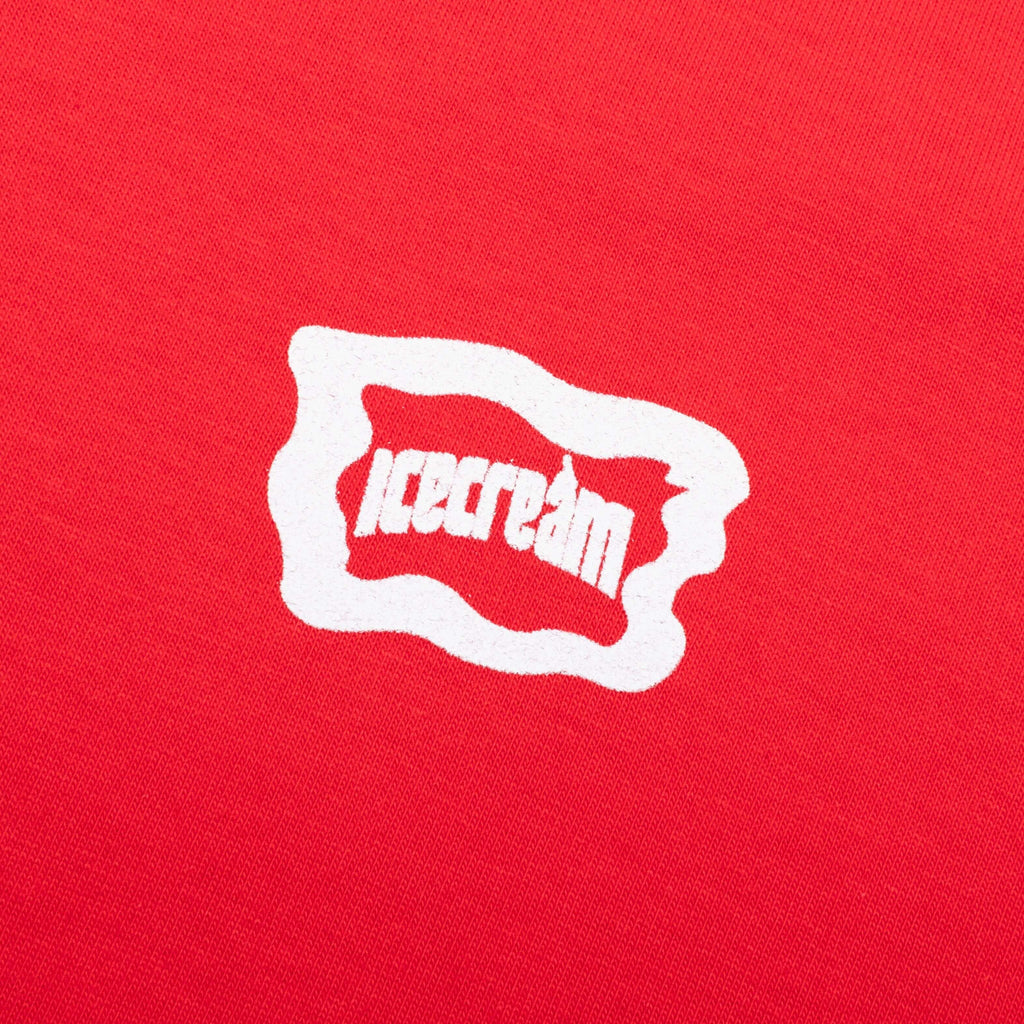 Rings Hoodie - Tomato Red