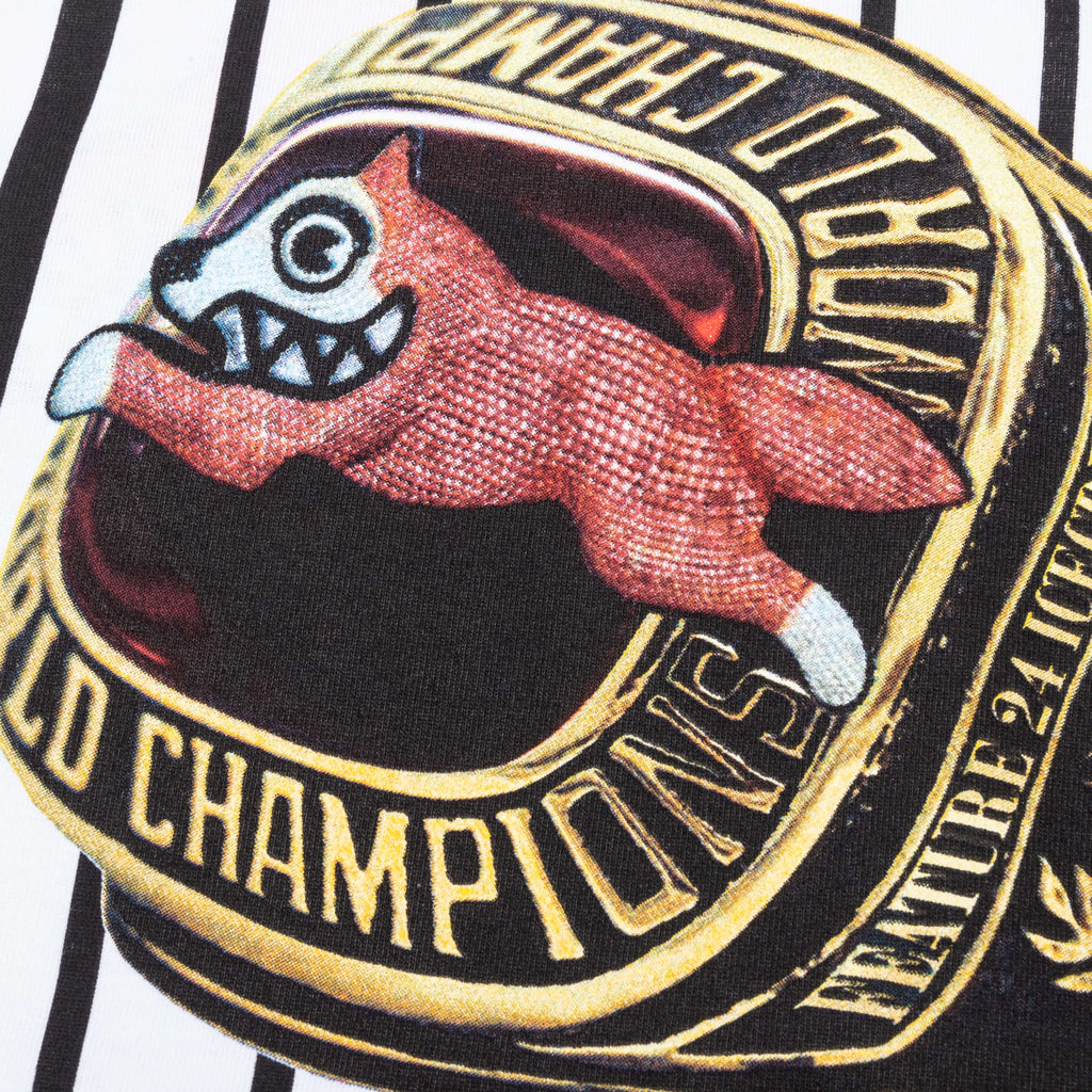 Rings Short Sleeve Tee - White