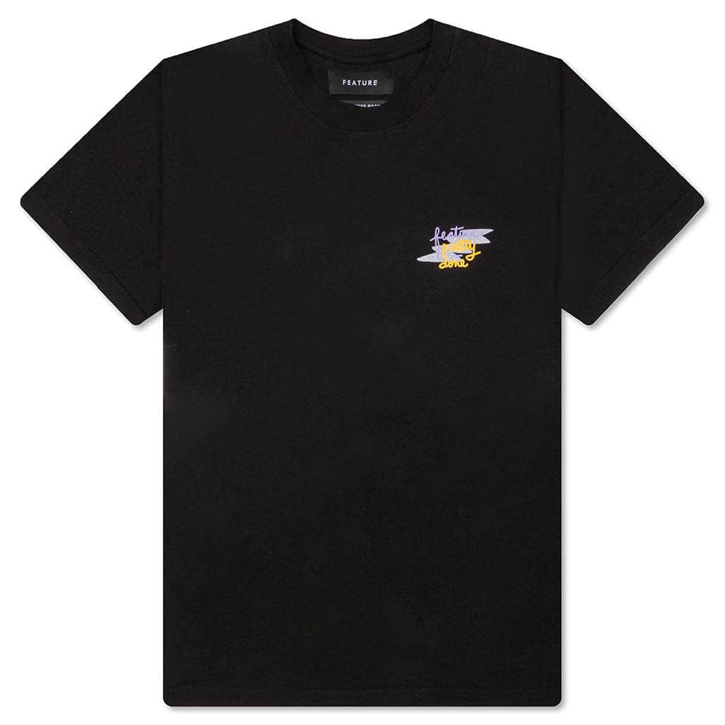 Pretty Done Mind Body Soul Tee - Black