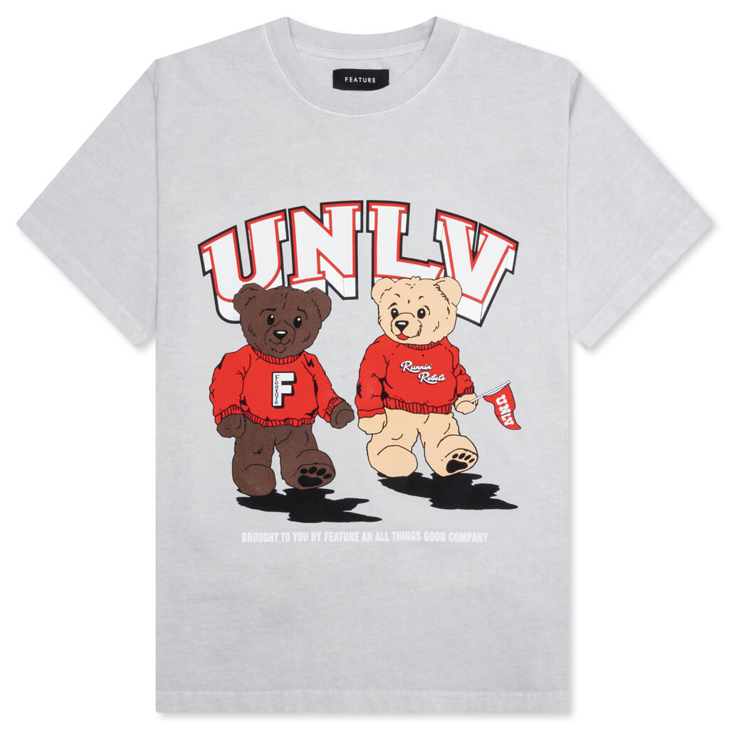 UNLV Bearly Rebel Tee - Pigment Grey