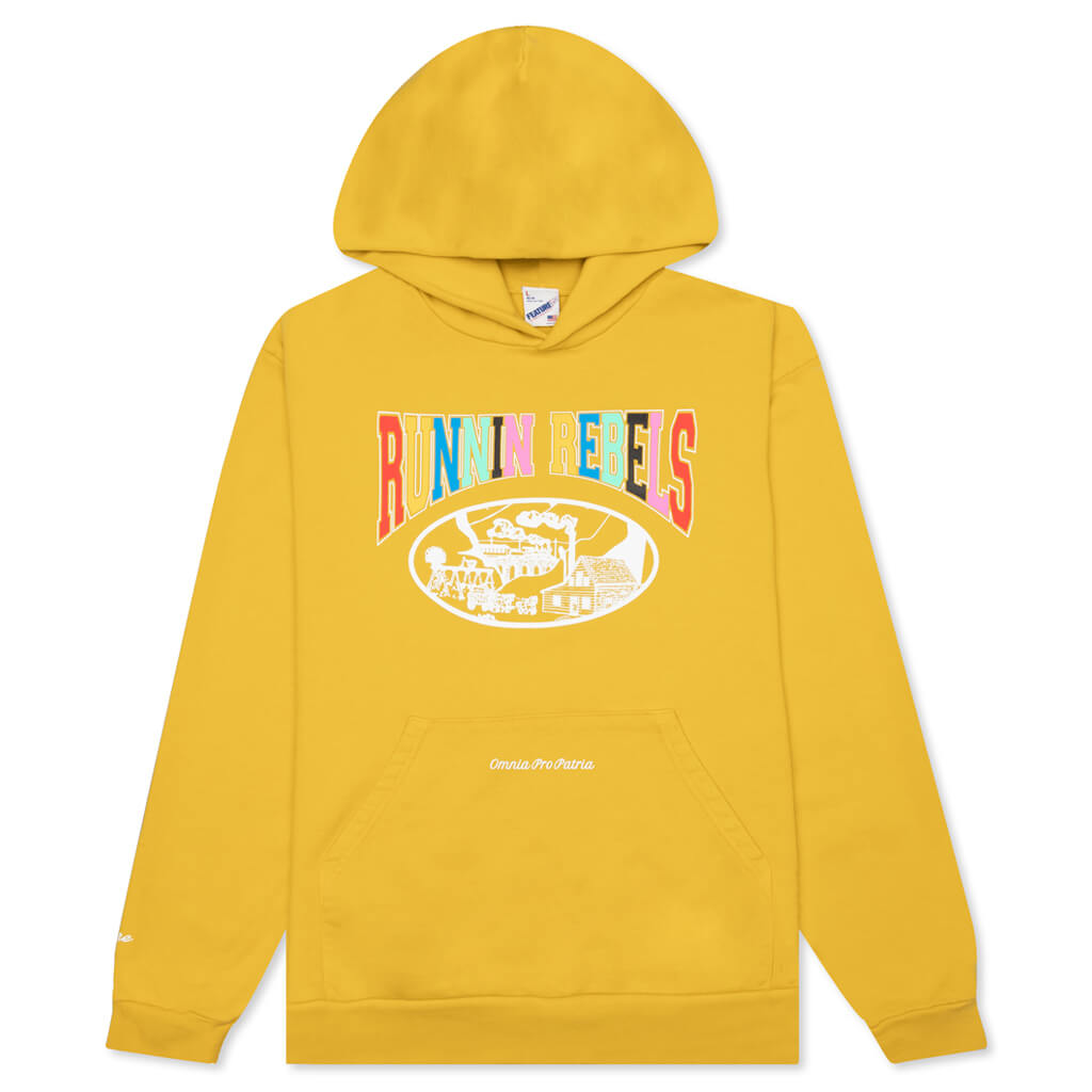 UNLV RR Crest Hoodie - Golden Rod
