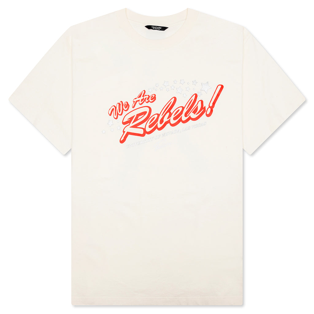 UNLV We Are Rebels Tee - Cannoli Cream