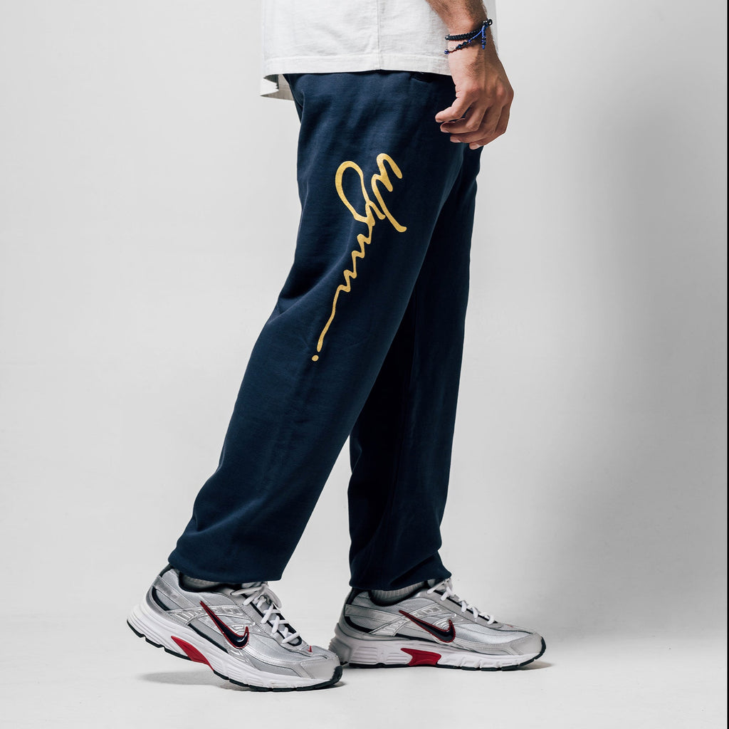 Wynn Shine Sweatpants - Black