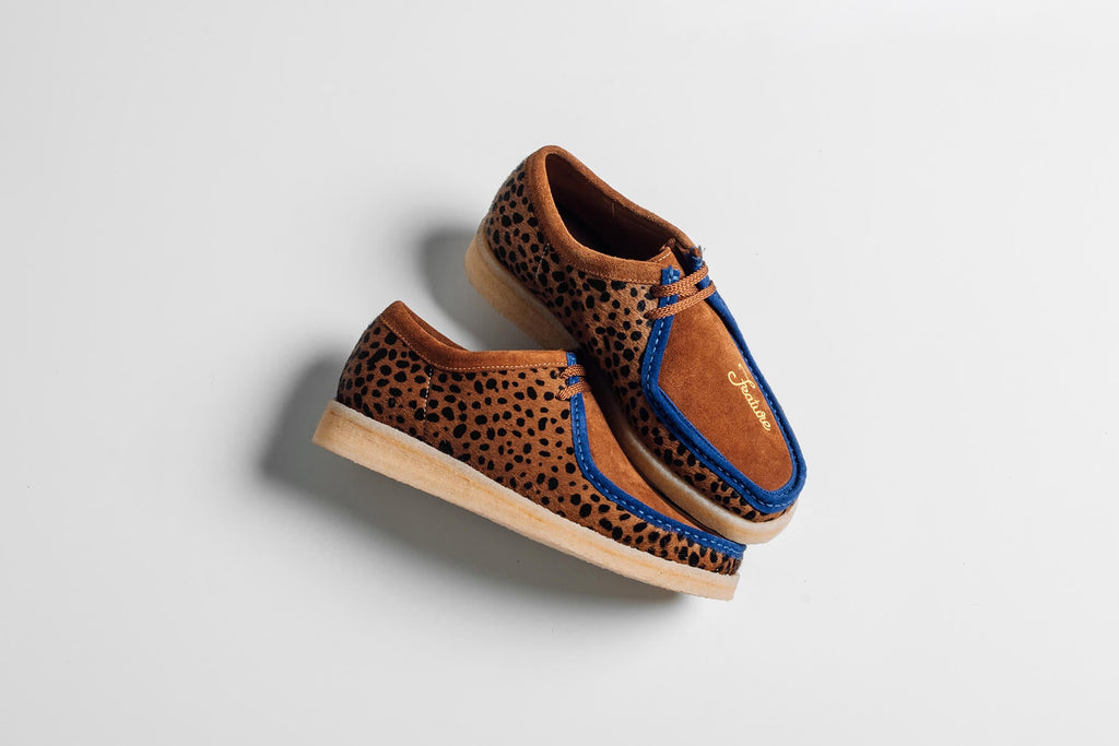 Feature x Padmore & Barnes P204 Original Low Top - Animal/Purple