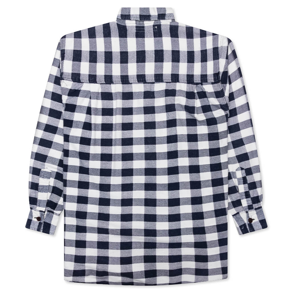 Flannel Shirt Ribbon Shirt - Assorted