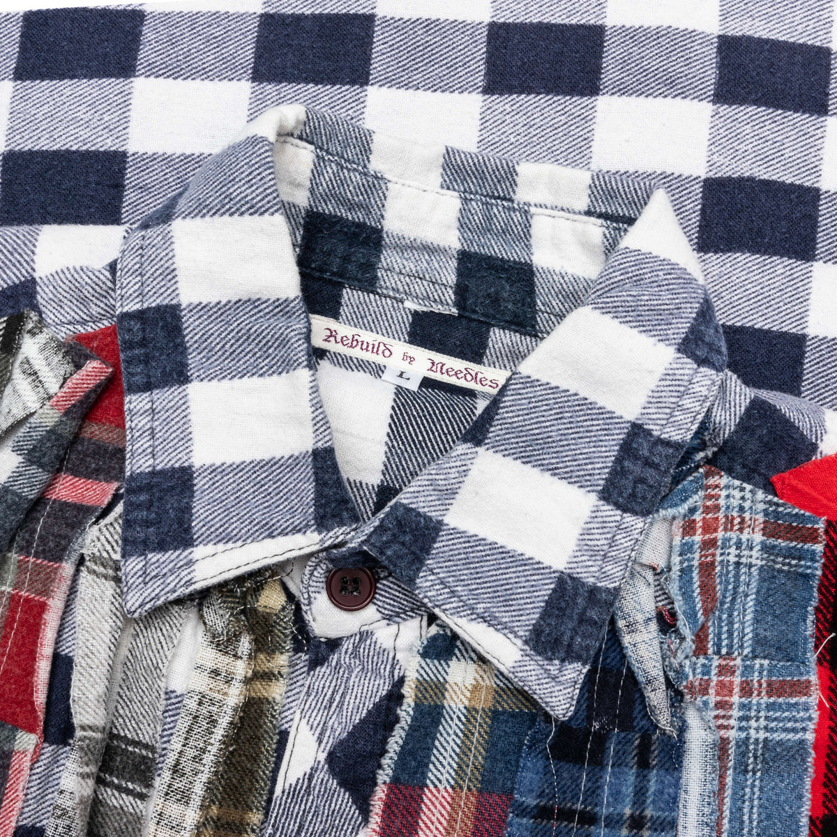 Flannel Shirt Ribbon Shirt - Assorted