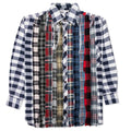 Flannel Shirt Ribbon Shirt - Assorted