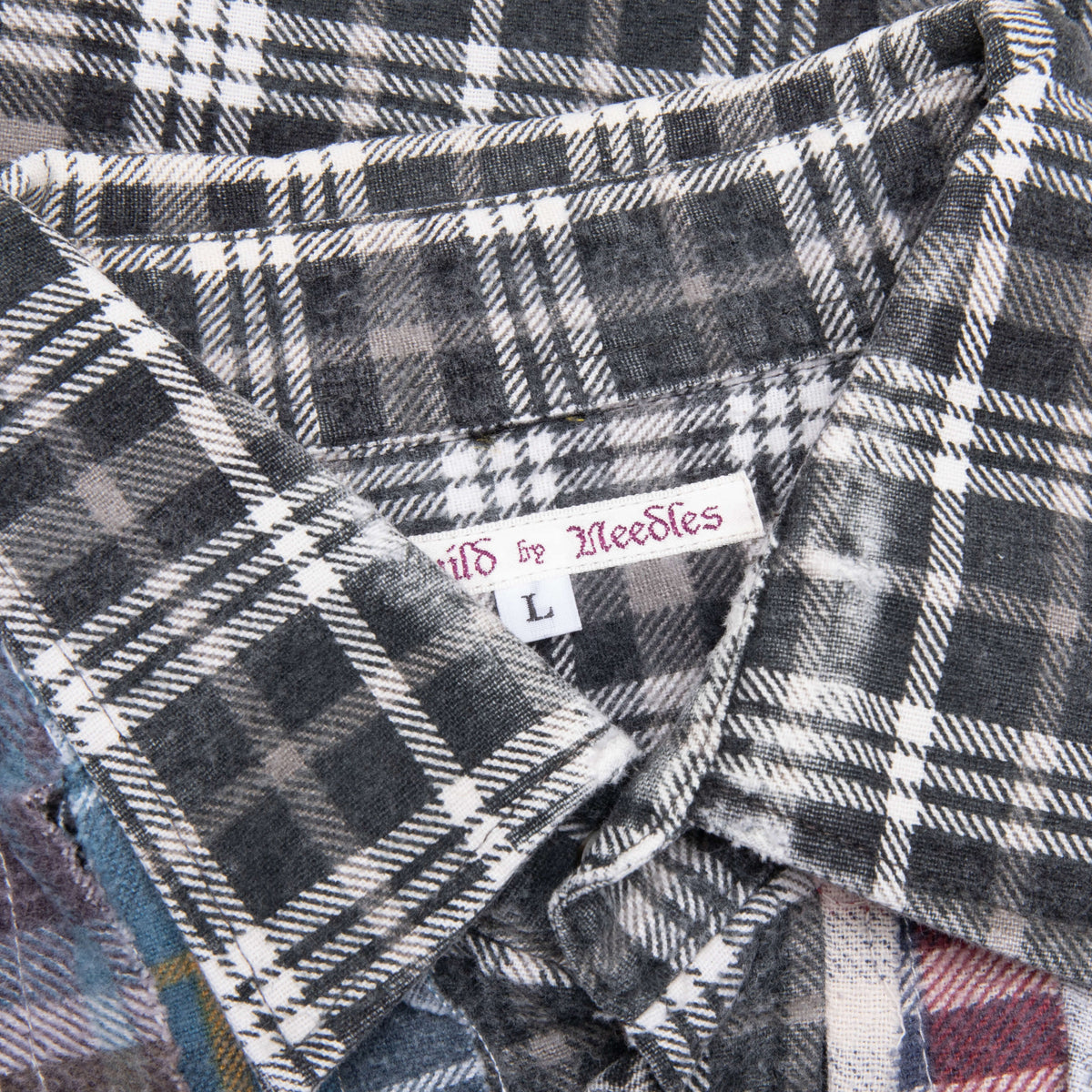 Flannel Shirt Ribbon Shirt - Assorted
