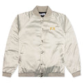 Angel Burn Baseball Jacket - Silver