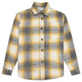 Heavy Oversized Flannel - Yellow/Grey