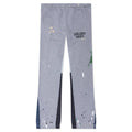 Logo Flare Sweatpants - Heather Grey