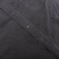 Garment Dye Rip Stop X Nylon Twill Shirt - Black