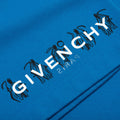 Boxy Fit Reverse Print Shorts - Bright Blue