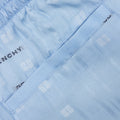 Skate Fit Shorts w/ Elastic Waist Band - Navy/Light Blue