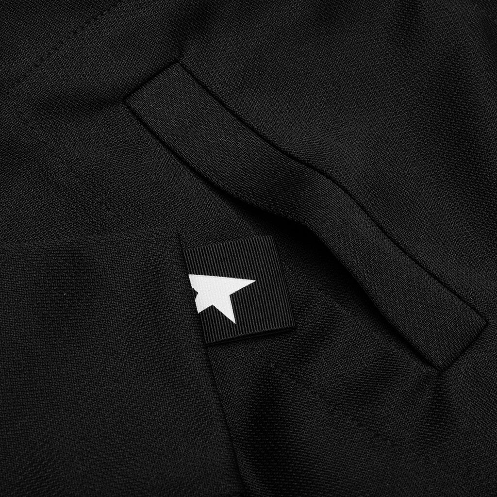 Women's Star Zipped Track Jacket - Black