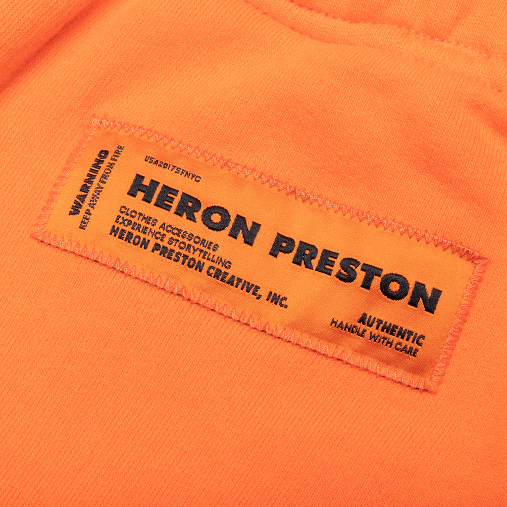 Sweatshorts Logo Recycled CO - Orange/No Color