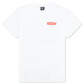 Allens Inferno Tee - White