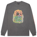 Aria L/S Tee - Charcoal