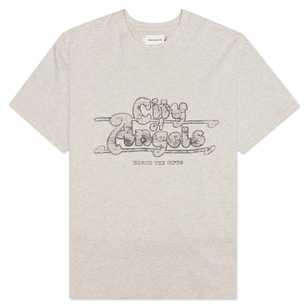 Angelino S/S Tee - Ash Heather