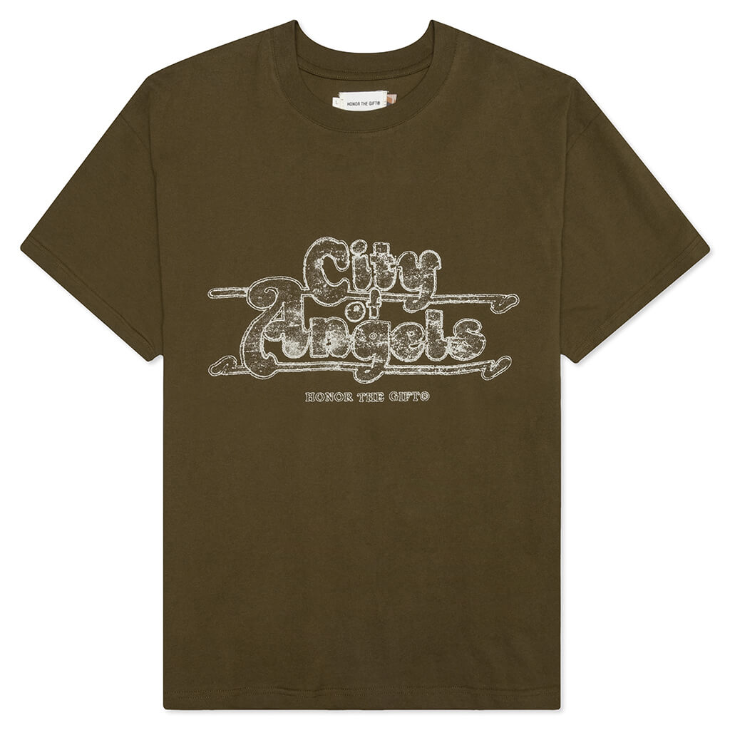 Angelino S/S Tee - Olive