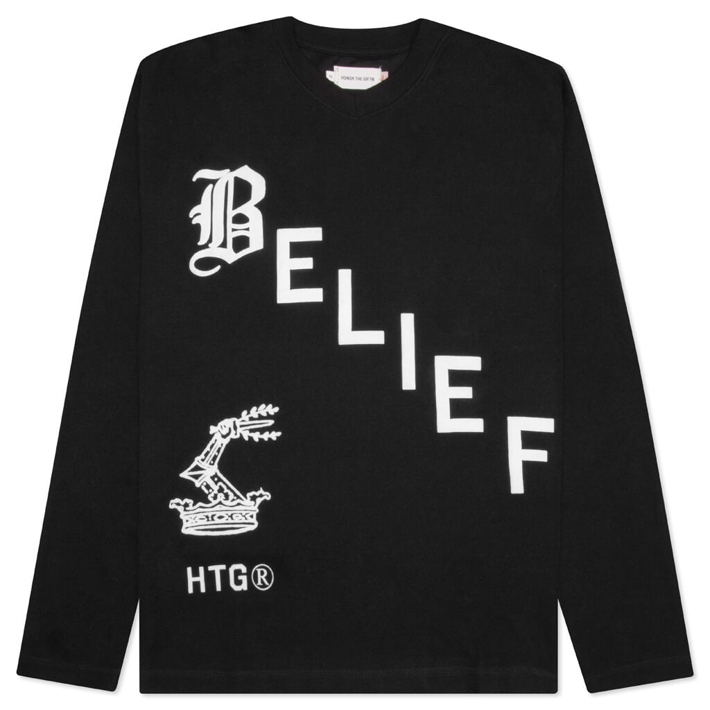 Belief L/S Tee - Black