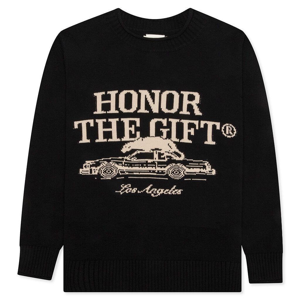 HTG Pack Sweater - Black