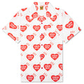 Heart Aloha Shirt - White