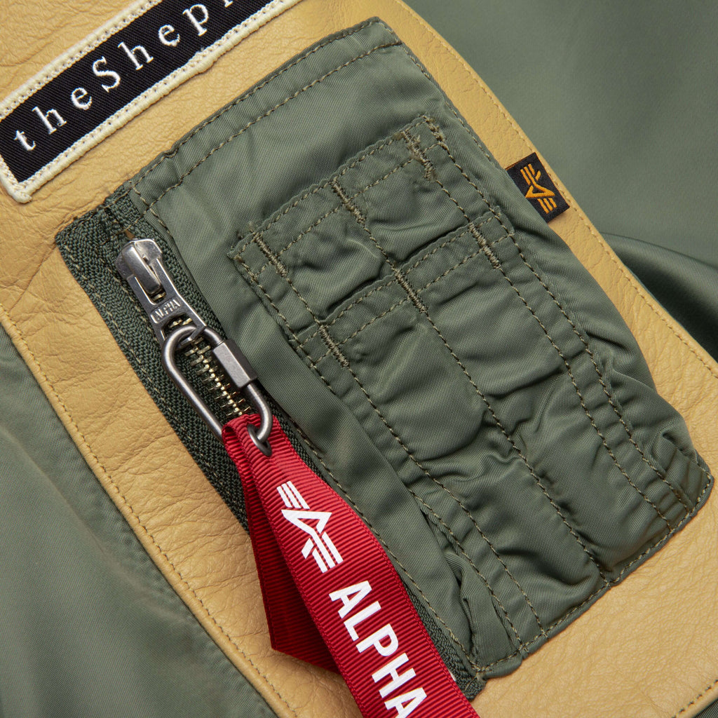 Alpha Industries x Fragment Bomber Jacket - Khaki