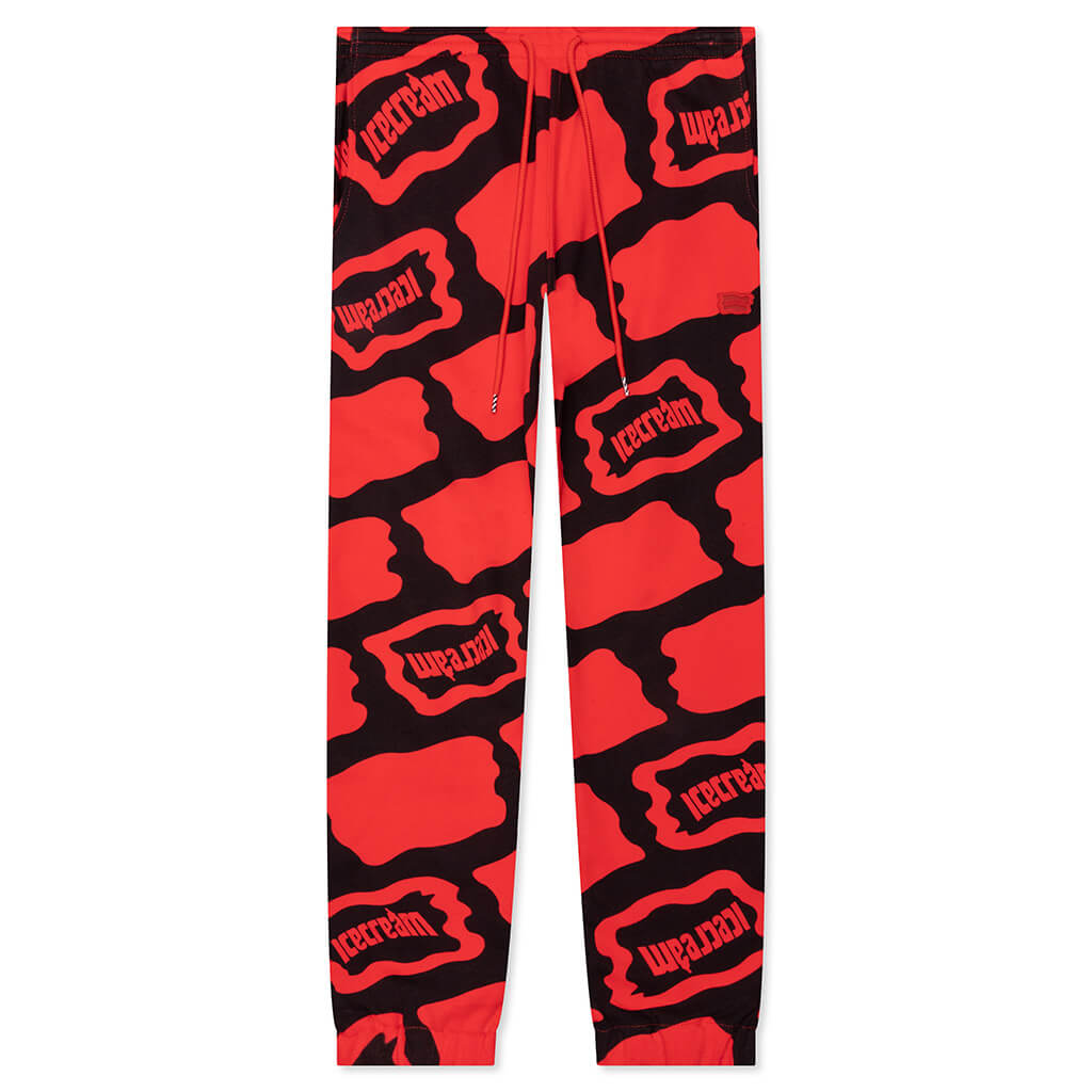 Bricks Sweatpant - Tomato