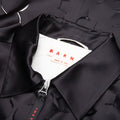 Duchess Satin Jacket With Cut-Out Detail - Black