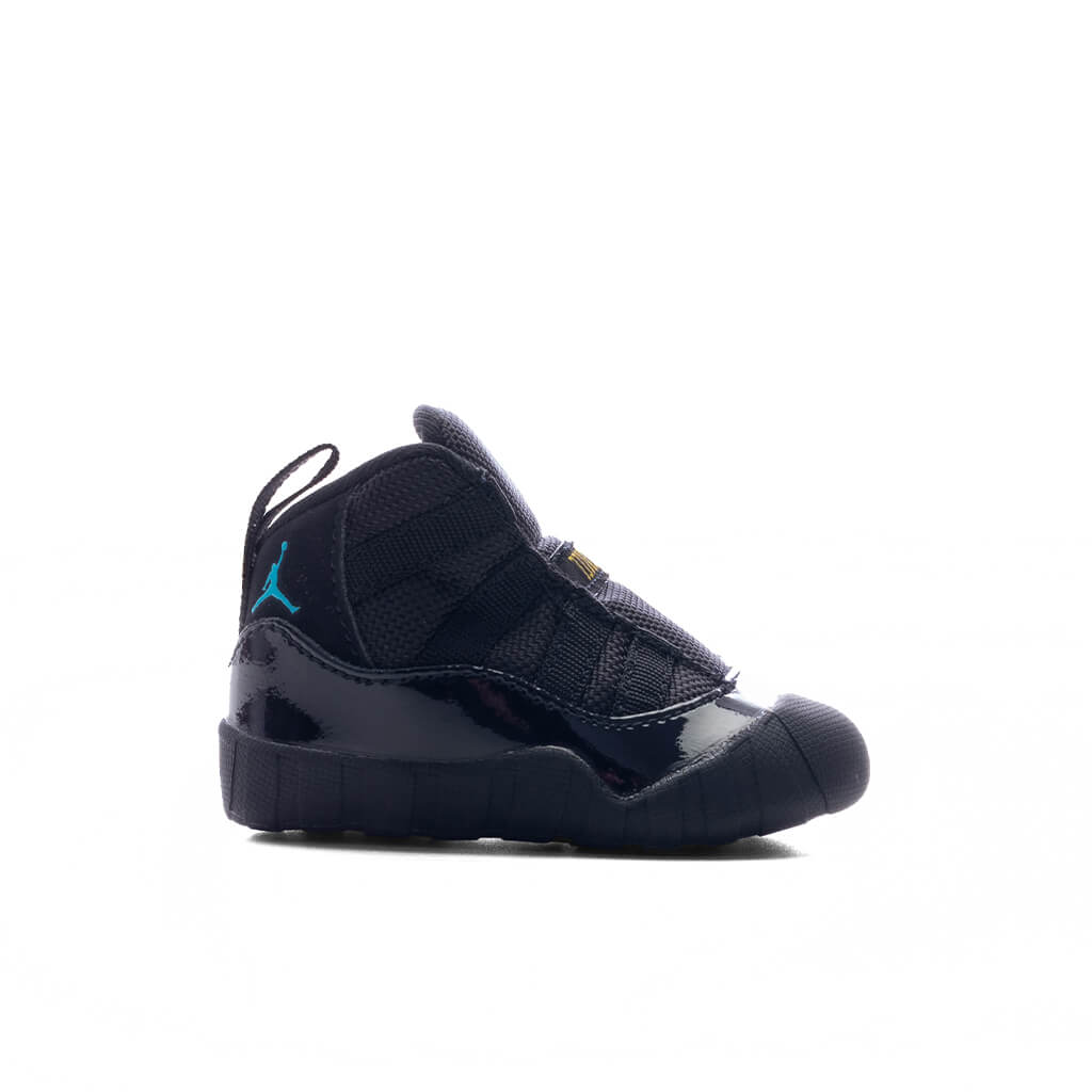 Air 11 Infant 'Gamma'- Black/Gamma Blue/Varsity Maize