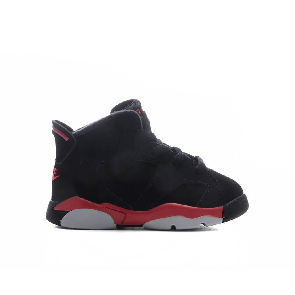 Air 6 Retro 'Infrared Salesman' (TD) - Black/Light Crimson