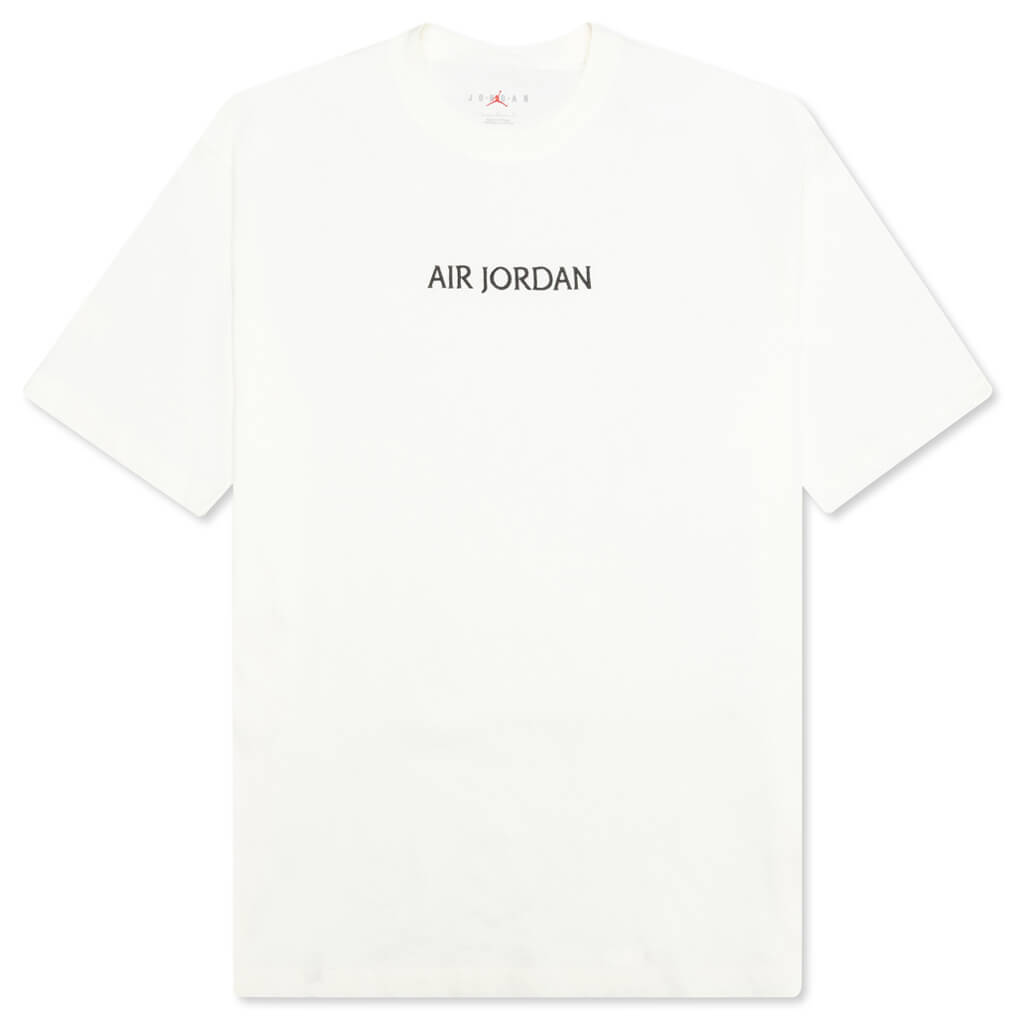 "Air " S/S T-Shirt - Sail/Black