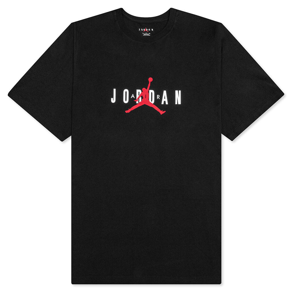 Air S/S Tee - Black/White/Gym Red