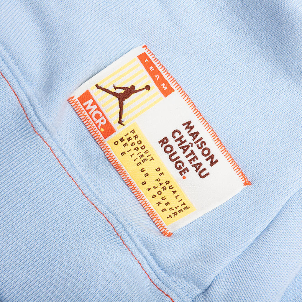 Maison Chateau Rouge Women's Fleece Top - Celestine Blue/Sail