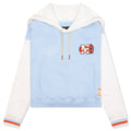 Maison Chateau Rouge Women's Fleece Top - Celestine Blue/Sail