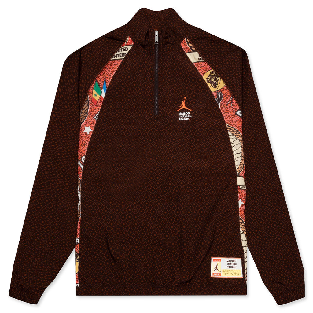 Maison Chateau Rouge Woven Jacket - Cinnamon/Sail