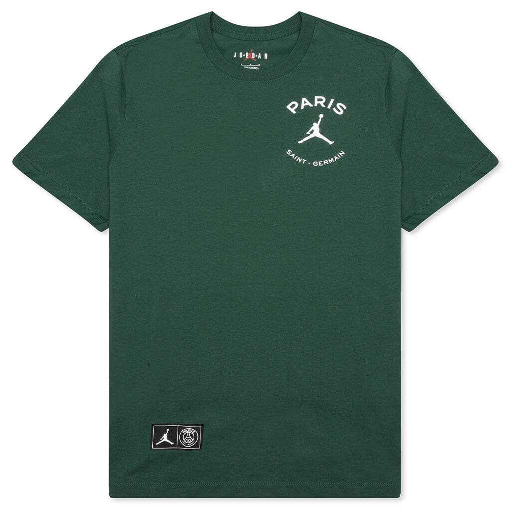 Paris Saint-Germain Logo T-Shirt - Noble Green/White