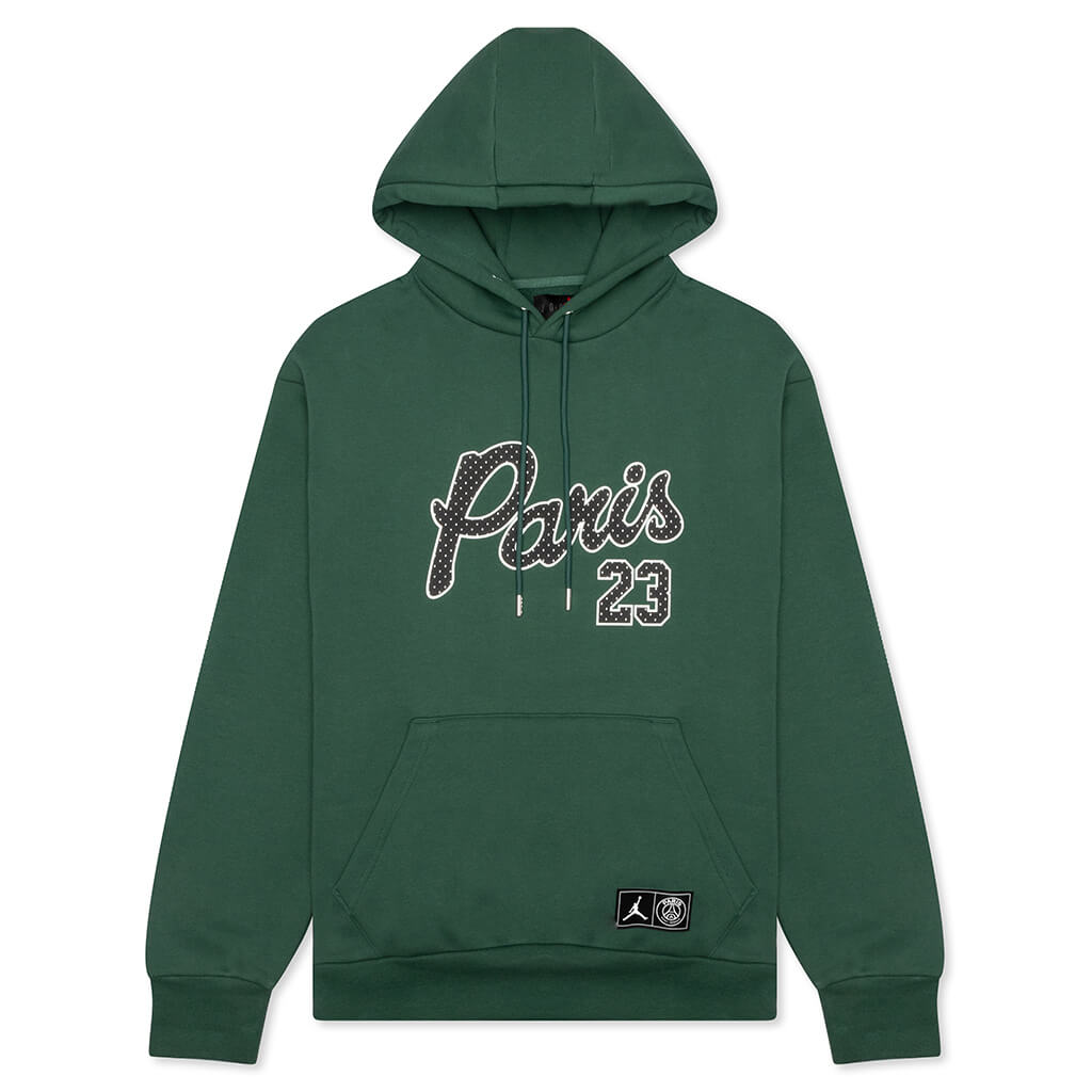 Paris Saint-Germain Statement Fleece Pullover Hoodie - Noble Green