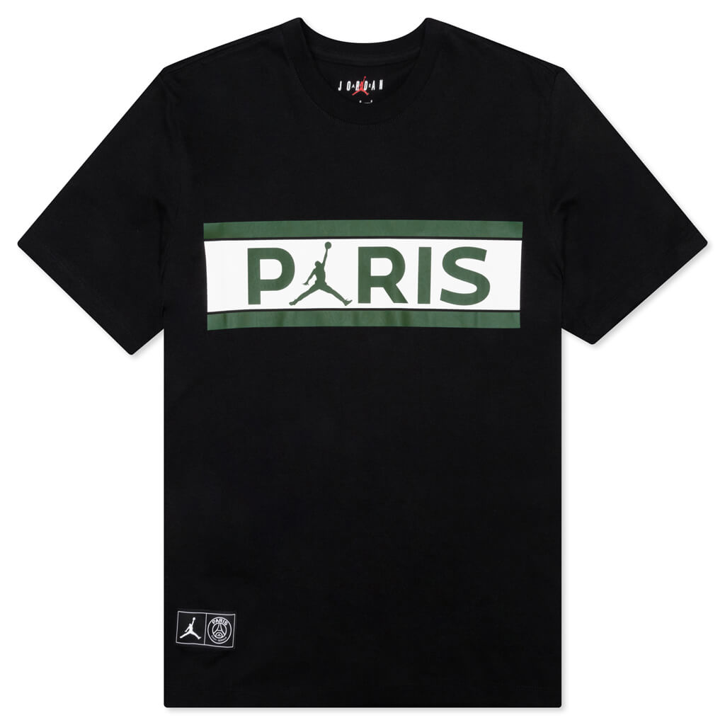 Paris Saint-Germain T-Shirt - Black/Noble Green