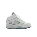 Air 5 Retro 'White Metallic' (TD) - White/Black/Metallic Silver