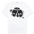 Disc T-Shirt - White/Black
